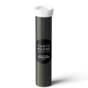 Santa Madre Effervescent Electrolytes Drink  (80g / 20 Tablets per tube)- LEMON